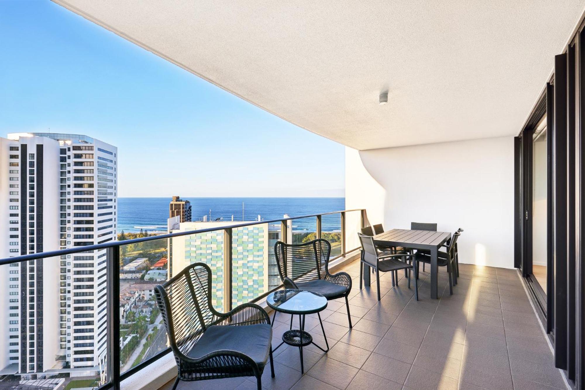 Ocean View 3-Bed With Gym, Pool, Sauna & Parking Gold Coast Dış mekan fotoğraf